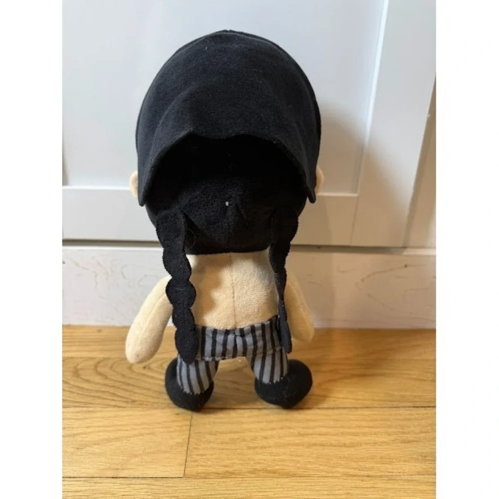 Wednesday Netflix Plush Stuffed Toy Addams Family Uniform Tim Burton Goth
